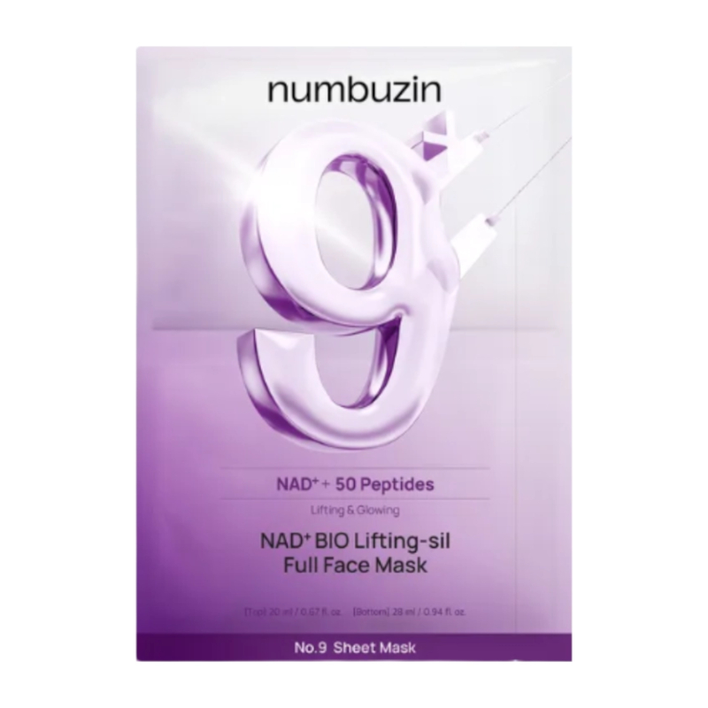 NUMBUZIN Nº9 NAD+ BIO LIFTING-SIL FULL FACE MASK 28 ML