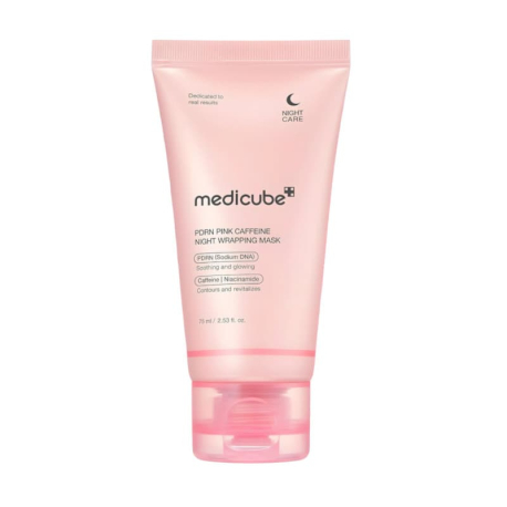 MEDICUBE PDRN PINK CAFFEINE NIGHT WRAPPING MASK 75 ML
